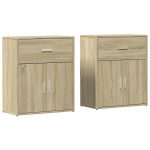 puhvetkapid 2 tk,lisakapp Sonoma tamm, 60 x 31 x 70 cm, tehispuit CFE277634