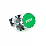 Roheline nupp Start juhtimis No Nc 22mm