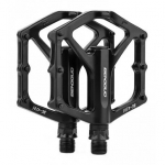 Platvormiga jalgrattapedaalid Mtb trekking alumiiniumist mustad kerged