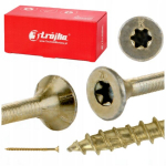 4x50 mm kruvid tislerit&ouml;&ouml;deks Kmwht Torx koonuspea - 500 tk