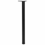 Reguleeritava k&otilde;rgusega lauajalad 4 tk, must, 870 mm CFE464247
