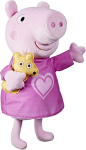 Peppa Pig F3777 karu Peppa's Bedtime Lullabies laulev pl&uuml;&uuml;snukk karu aksessuaaridega, 3 laulu, 3 &uuml;tlemist, alates 3. eluaastast, mitmev&auml;rviline