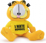 Play by Play Garfield 760024336 pehme m&auml;nguasi, 25 cm, kollane t-s&auml;rk