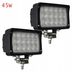 2tk v&otilde;imas led t&ouml;&ouml;valgusti 45w auto prožektor 12v 24v