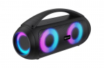 Denver BTG-616 kaasaskantav Bluetooth-k&otilde;lar LED-valgustusega, 20W RMS