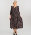 Zabaione naiste kleit KI44MBERLY*P3540, must/beež