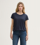 Tom Tailor Naiste T-s&auml;rk 1046401*10668, tumesinine
