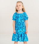 T&uuml;drukute kleit 242229 02, sinine