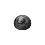 Veebikaamera DAHUA IP v&otilde;rkkaamera 4MP HDBW3441F ASS2 2.8mm Must
