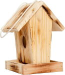 Windhager Silo Cottage 06912 linnus&ouml;&ouml;tur, silot&uuml;&uuml;pi s&ouml;&ouml;tmiskoht, linnumaja 18,5 x 14,5 x 23,5 cm, puit