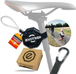 Evotrek jalgratta pukseerimisk&ouml;is lastele ja t&auml;iskasvanutele kuni 130 kg - kummikattega tross 2,2 m, kiire kokkupanek ilma t&ouml;&ouml;riistadeta, eriti vastupidav ja kerge, mtb, e-jalgratastele, laste jalgratastele - sisaldab kinnitust