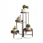 Essosway metallist lillealus must 63cm 4 tasandi riiul