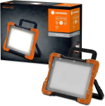 Ledvance led worklight paneel - p&ouml;&ouml;ratav t&ouml;&ouml;valgusti led-prožektoriga sisetingimustes kasutamiseks, ehitusprožektor 50 w, 4500 luumenit, 25 000 tundi eluiga, sisaldab 2 m toitekaablit ja vahelduvvoolu &uuml;hendust
