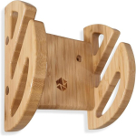 Enhanc3d Designs bambusest puidust rula seinakinnitus, moodne vastupidav disain, rula seinahoidja longboardile (1 rula)