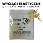 Elastne ortodontiline kumm 3/16" Medium 3.5oz v&auml;rvitu 100 tk