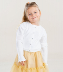 Boboli t&uuml;drukute kardigan 701086*1100, valge