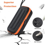 Eugoocx Juhtmevaba mikrofoni kandekott Jbl Wireless Two Microphone System'ile, Eva hoiukott juhtmevaba 2 mikrofoni vastuv&otilde;tjale ja tarvikutele, must, moodne