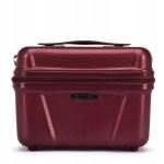 Explorer Line reisikohver k&otilde;va pol&uuml;karbonaat 4 ratast tumepunane