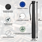 Victorer puidust pesapallikurikas paracord k&auml;epaelaga, erinevad t&uuml;&uuml;bid, t&auml;ispuidust pesapallikurikas