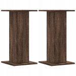 Monitori hoidja Vidaxl k&otilde;larialused, 2 tk, pruun tamm, 30x30x60 cm