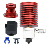 T&auml;iendatud keraamiline k&uuml;ttekeha chc v6 hotend bi-metall heatbreak karastatud terasest d&uuml;&uuml;s 0.4 &uuml;hildub voron 0.1 2.4 ddb dde ekstruuderiga asenda dragon hot end 3d printeri osad