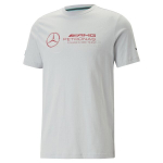 Meeste vabaaja T-s&auml;rk PUMA MAPF1 Logo Tee Mercedes Team Silver - 53848202, hall