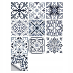 Isekleepuv pvc patchwork paneel plaadid komplekt 10 t&uuml;kki tapeet 20x20cm