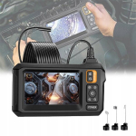 Inspektsioonikaamera Duo endoskoop kahe kaameraga 5m 8led 2x Full Hd Lcd 8mm