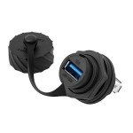 USB 2.0 3.0 emane pistikupesa paneelile kinnitatav adapter, USB 3.0