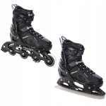 Rulluisud iluuisud 2in1 reguleeritavad Raven Pulse Black 33-36