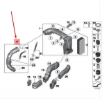 Bmw Reinluftrohr F07 F10 F11 F06 F12 F13 Originaal 13718508171