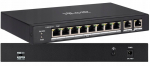 Poe switch Hilook by Hikvision Sw-10-poe 60w Uplink kuni 250m 8+2