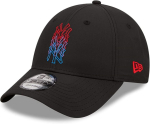 New Era Mlb 9forty m&uuml;ts New York Yankees Stacked Logo Black
