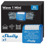Shelly Wave 1 Mini | Z-wave nutikas l&uuml;liti relee | 1 kanal 8 A kuivkontaktiga | valgusl&uuml;liti ja garaažiukse avaja | madal energiatarbimine | vajalik z-wave gateway
