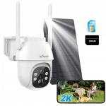 Iegeek Tz-sg330eu 2k Hd 4xzoom 32gb 4g Lte Gsm Sim-kaardi nutikas Ip p&auml;ikese p&ouml;&ouml;rlev kaamera