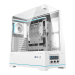 Korpus Arvutikorpus Darkflash Dy450 Pro valge Big Tower Atx Argb ventilaator