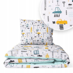 Ankras laste voodipesu 120x160 50x70 mustrid 2-osaline komplekt