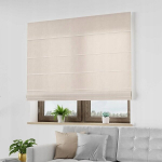 Valmis poolpimendav rooma kardin 160x170 cm helebeež Welurowa