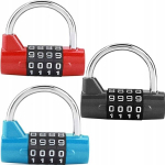 Handmet koodlukk muutuva koodiga, lukk j&otilde;usaali, kohvri jaoks, silindriline - 3 tk