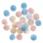 Pallid, pastell, 2 cm, 24 tk.