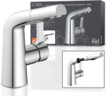 Eisl cool valamuse segisti v&auml;ljat&otilde;mmatava du&scaron;iotsikuga juuste pesemiseks, vett s&auml;&auml;stev segisti vannituppa, kroom