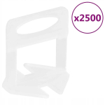 Plaatide tasandusklambrid, 2500 tk, 2 mm