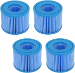Wuyan asendusfilter Clear Current Filter Vi suurusega filtritele Miami Vegas Palm Springs Paris (2 x kaksikpakendis, sinine)