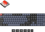 Keychron K5 Pro Qmk/via &uuml;li&otilde;huke juhtmevaba mehaaniline klaviatuur, De-iso t&auml;issuuruses programmeeritav bluetooth/juhtmega Rgb Hot-swappable Gateron Low Profile Red Switch