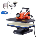 Vevor 5 in 1 kuumpress 12 x 15 tolli kiire soojenemisega 360&deg; p&ouml;&ouml;ratav digitaalne sublimatsiooni &uuml;lekande t-s&auml;rgi vin&uuml;&uuml;l&uuml;lekande printer b&auml;nneritele, l&otilde;uendikottidele, s&auml;rkidele, patjadele, tassidele