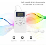 FM-taskuraadio - mini kaasaskantav raadiovastuv&otilde;tja LCD-ekraaniga k&otilde;rvaklappidega - isiklik digitaalh&auml;&auml;lestusega Walkman-raadio k&otilde;ndimiseks, s&ouml;rkjooksuks, j&otilde;usaali telkimiseks