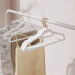 Riidepuu, 50-osaline komplekt, 43,5 x 22,5 cm, roosa kuld-pilvevalge