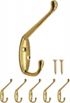 Fuxxer Classic Mantlikonksud, 5 tk, Kuld, 85x55 mm