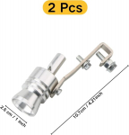 2 tk v&auml;ljalaskeheli v&otilde;imendi komplekt, turboheli simulaatori vile suurus M, alumiiniumisulamist auto turboheli v&auml;ljalase, autode summuti k&otilde;ikidele s&otilde;idukimudelitele, h&otilde;bedane