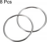 Metallist O-r&otilde;ngad, 8 tk., 50 mm, paksus 3 mm, h&otilde;bedane